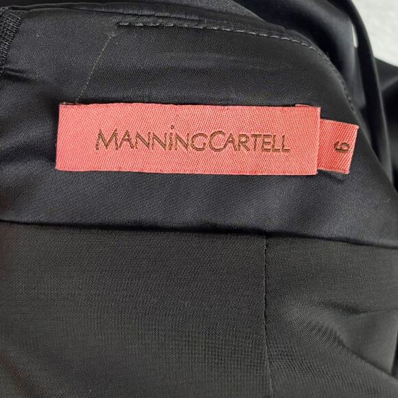 Manning Cartell Miami Heat Open Back Midi Dress 2 Black NEW - Picture 8 of 11